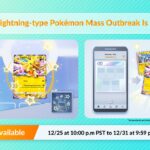 Lightning-type Pokemon Mass Outbreak Event