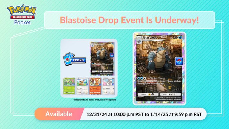 Blastoise Drop Event