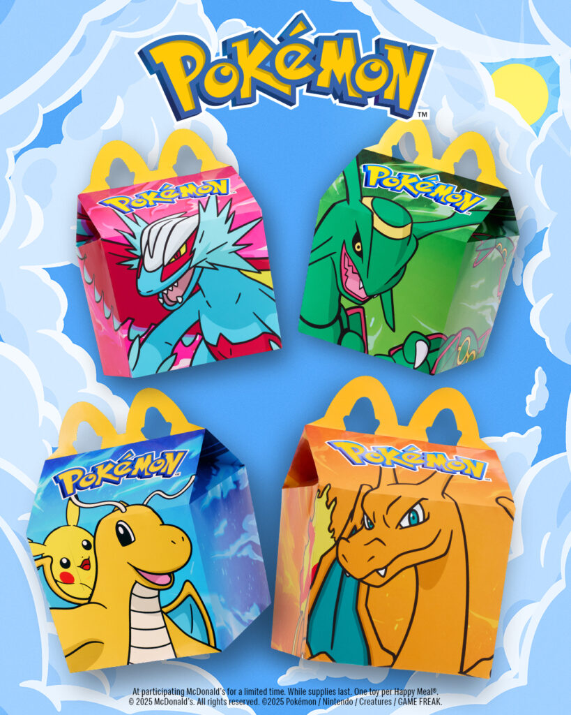 Pokémon Packs McDonald's Collaboration