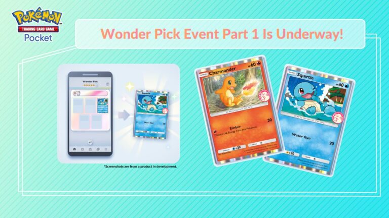 Wonder Pick Event Part 1 (Charmander + Squirtle)