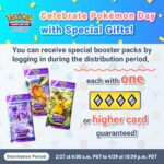 Pokémon TCG Pocket Pokemon Day Special Gifts