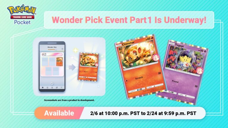 Pokémon TCG Pocket Wonder Pick Event Part 1 - Chimchar + Togepi