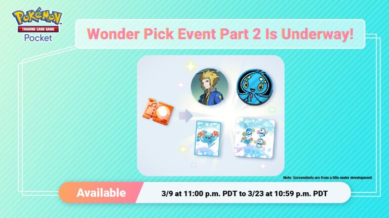 Pokémon TCG Pocket Wonder Pick Event Part 2 - A2a