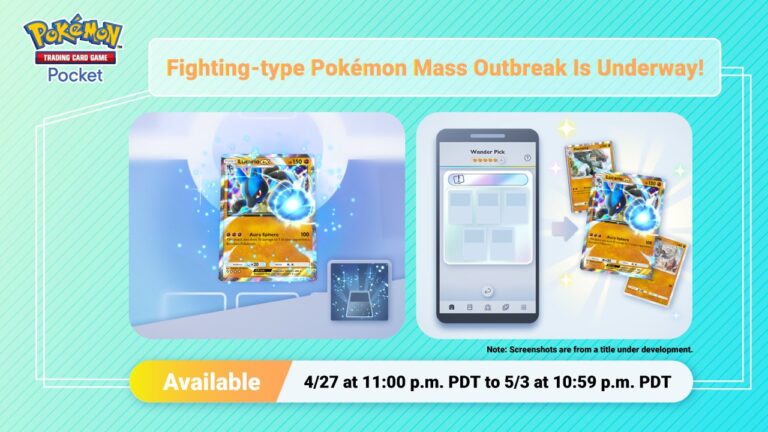 Fighting-type Pokémon Mass Outbreak Event (Lucario ex)