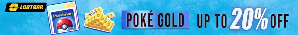 LootBar Poké Gold Banner